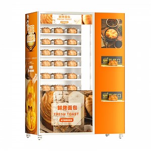 [Hot Item] Automatic Fresh Toast Baking-Bread Vending Machine with Smart Oven