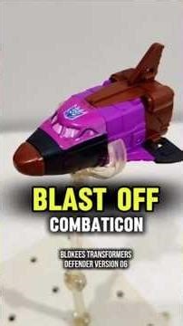 BLAST OFF Vehicle - Blokees Transformers Defender Version | Bruticus