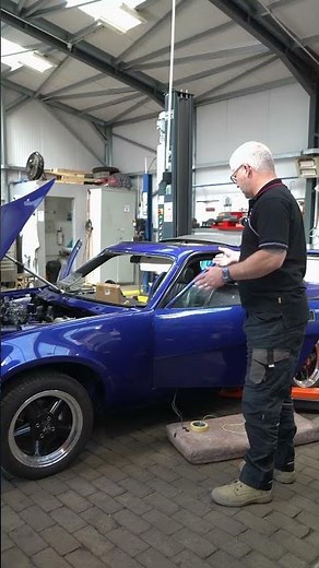 Triumph TR7 v8 is only a few steps away from completion