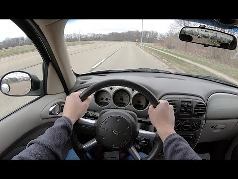 2004 Chrysler PT Cruiser Limited Start Up and POV Drive (2.4-Liter Engine)