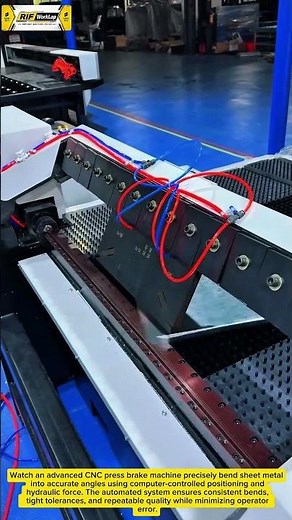Automatic CNC Press Brake Machine | Precision Sheet Metal Bending Process