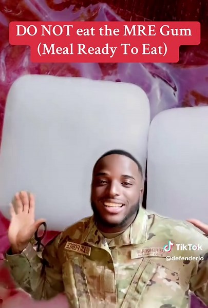 Avoiding the MRE Gum: Essential Advice for Troops