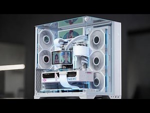 Lian Li O11 Vision Compact l RTX 5080 | Ryzen 9950X3D : Pure White Performance PC Build