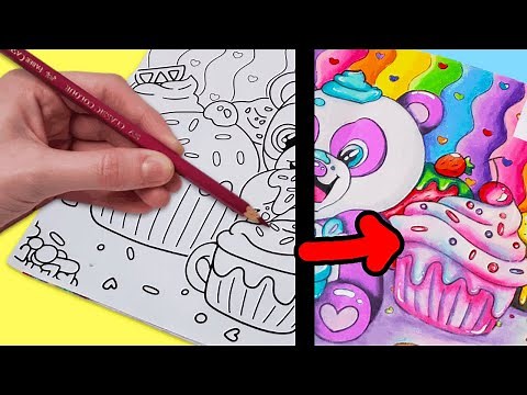 Coloring MY OWN Coloring Pages #1