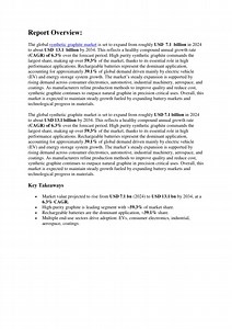 Synthetic Graphite Market Export-Import Statistics - SlideServe