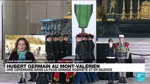 Hubert Germain au Mont-Valérien : sa dépouille inhumée aux côtés de ses compagnons