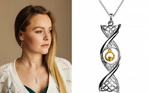 GIVEAWAY: Claddagh Silver Necklace with Celtic DNA Jewelry