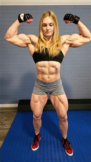 Strong beats perfect every time 💪🔥 #bodybuilding #ai #fyp #fmg #femalemusclegrowth