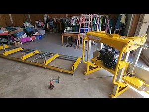 More Progress Assemblimg The Frontier OS31 Sawmill!