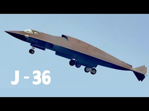 J36战机最新试飞视频，六代机飞控技术堪称一绝！#j36 #六代機#j50