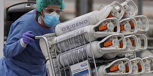 Hospitals are running low on the most critical supply of all: Oxygen