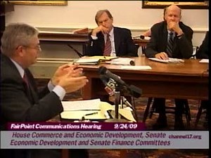 Legislative Committees - FairPoint Communications Briefing and Update Part 1 of 2