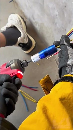 Electric Wire Pulling & Cable Heat‑Shrink Processing | Building Electrical Construction