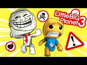 Kick The Buddy VS Trolls in Troll World ! - LittleBigPlanet 3 | EpicLBPTime