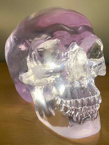 Life Size Crystal Skull Replica, Home Decor - Etsy
