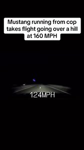1.4M views · 7.8K reactions | Ford Mustang gets air at 160mph running from Police. #mustang #PoliceChase | The Manic Mechanic | Facebook