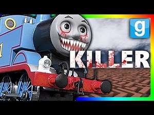 KILLER THOMAS THE TRAIN!?!? | Gmod Horror Maze (THOMAS THE TRAIN CHALLENGE)