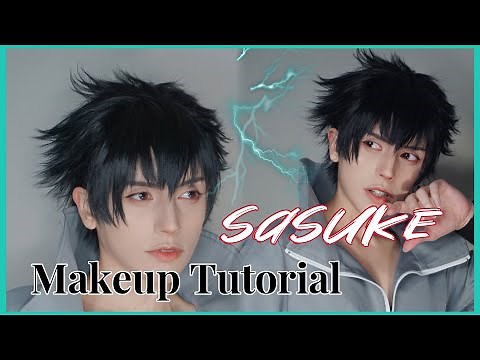 Sasuke Cosplay | Makeup Tutorial and Transformation 🍜 Naruto Shippuden