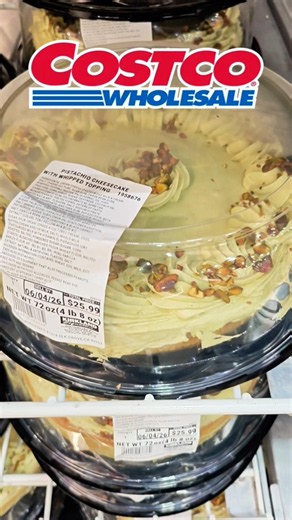 REVIEW - Costco Pistachio Cheesecake