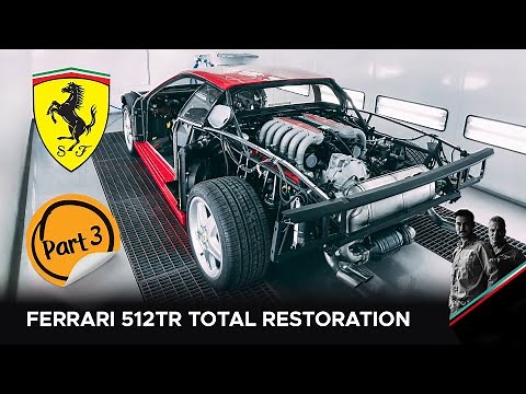 Ferrari 512 TR Restoration: Watch This Iconic Supercar Get Completely Rebuilt! Chapter 3