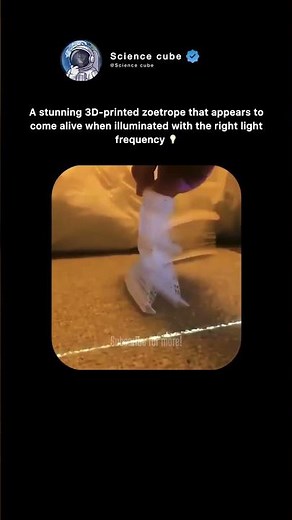 3D-Printed Zoetrope Animation Explained 🌀⚙️