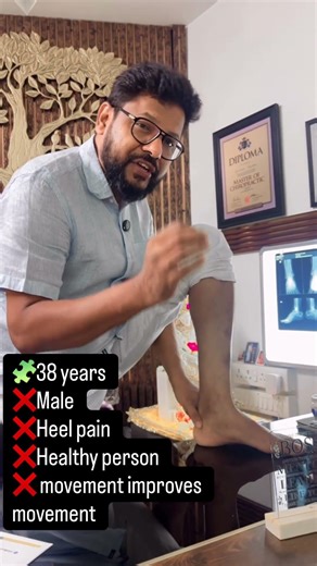 Heel pain , 38 yrs Online| and offline Physio ✨