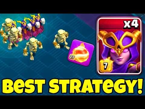 The STRONGEST TH18 Army Right Now! Super Witch Fireball (Clash of Clans)