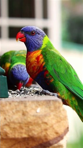 Rainbow Lorikeets!