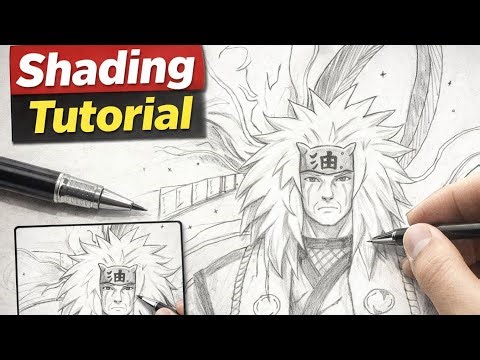 Shedding tutorial / full video #art #trending #drawing #skeching 