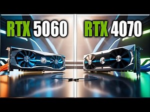 5060 vs 4070 Benchmarks - Tested in 20 Games