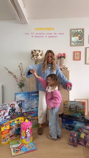 Inés Richard on Instagram: "concours @amazon.fr terminé 🫶🏻 les gagnantes sont : @giraud__manon & @muum_of_jade !!! on vous offre 2 hottes avec les 10 Jouets Coup de Cœur d’Amazon 🎁 pour participer il suffit de : ❤️ s’abonner à @amazon.fr & @ines_rcdd ❤️ liker ce réel ❤️ commenter ce réel en invitant des proches à participer (vous pouvez commenter plusieurs fois en invitant des personnes différentes) découvrez la sélection des 10 jouets ici : www.amazon.fr/jouetscoupdecœur2025, il y en a pour 