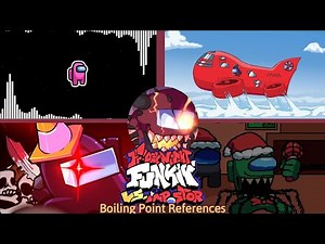 VS Impostor V4 Boiling Point - REFERENCES Replaced With Their Original Songs | Friday Night Funkin'