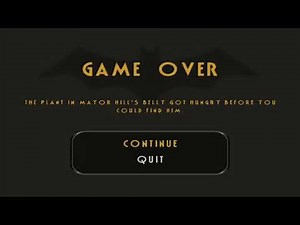 Batman: Vengeance - Game Over (GameCube)