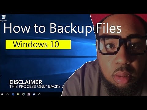 How to Backup Files on Windows 10