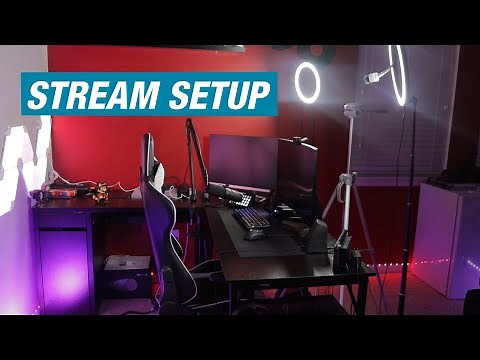 A Small Streamer's Stream Room Tour! | Stream Room Makeover + Gaming Set Up!