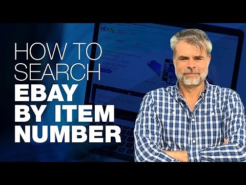 How to Search eBay by Item Number