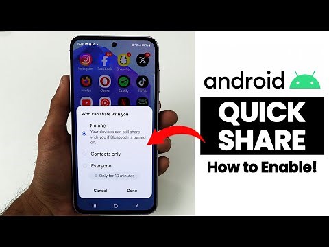 How to Enable Quick Share On Android Phone | Setup Quick Share