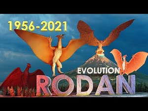 EVOLUTION of RODAN in Movies (1956-2021) With all Roars #godzilla #rodan