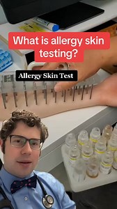 @VST What is allergy skin testing? How are allergies tested? There are different ways to test for allergies. #allergies #testing #tiktokdoc #LearnOnTikTok | Zachary Rubin, MD