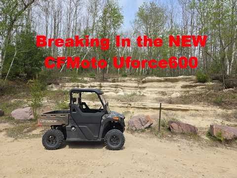 The New CFMoto Uforce 600 - Break In Rides