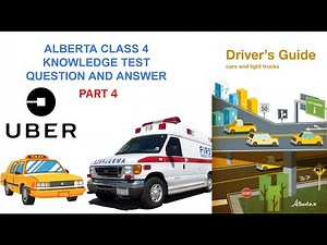 Alberta class 4 knowledge test Question and Answer Part 4