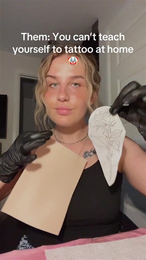 Learning to Tattoo at Home: A Self-Taught Journey