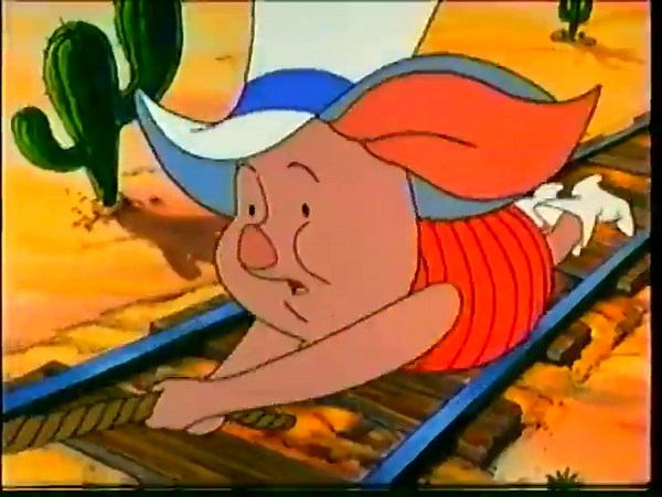 Winnie the Pooh and the Blustery Day (1968, 1994 VHS)
