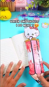 I made DIY Hello Kitty Squishy 🙀💗Hello Kitty Pencil Squishy #hellokitty