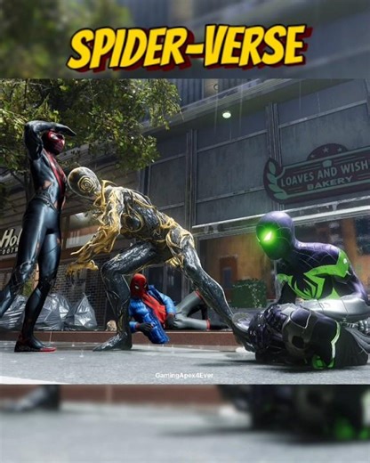 When you add three Spider-Men in Marvel's Spider-Man 2 💯🔥 PS5 #spiderman #milesmorales