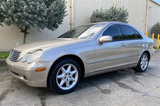 No Reserve: 38k-Mile 2002 Mercedes-Benz C320 Sedan