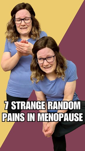 7 Strange random pains in menopause. #menopause #MenopauseSymptoms #perimenopause #menopausesupport #menopausehealth Music track:Breathe/Ruby Amanfu(Facebook Sound Collection) | Kari Wright