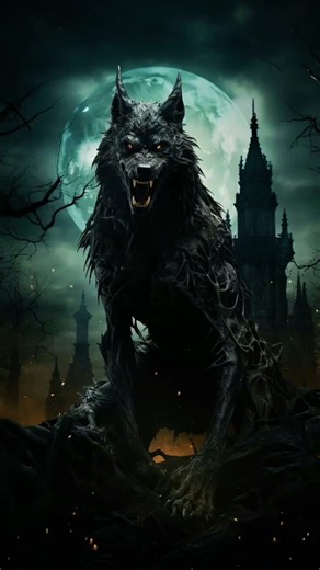 Angry German shepherd dog barking 😨😰 #scary dog #scary #monster #ghost #terror tale