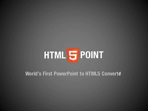PowerPoint to HTML5 Converter - HTML5Point