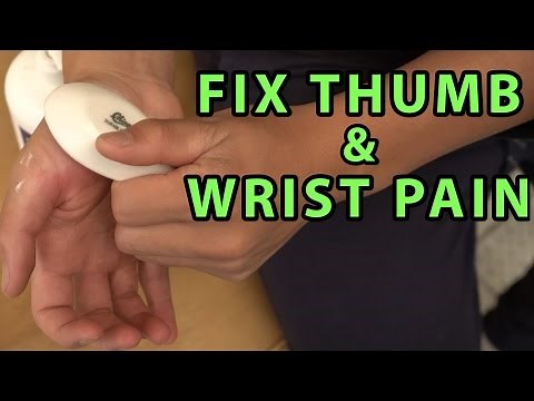 Fix Thumb and Wrist Pain With This Hack | GUA SHA